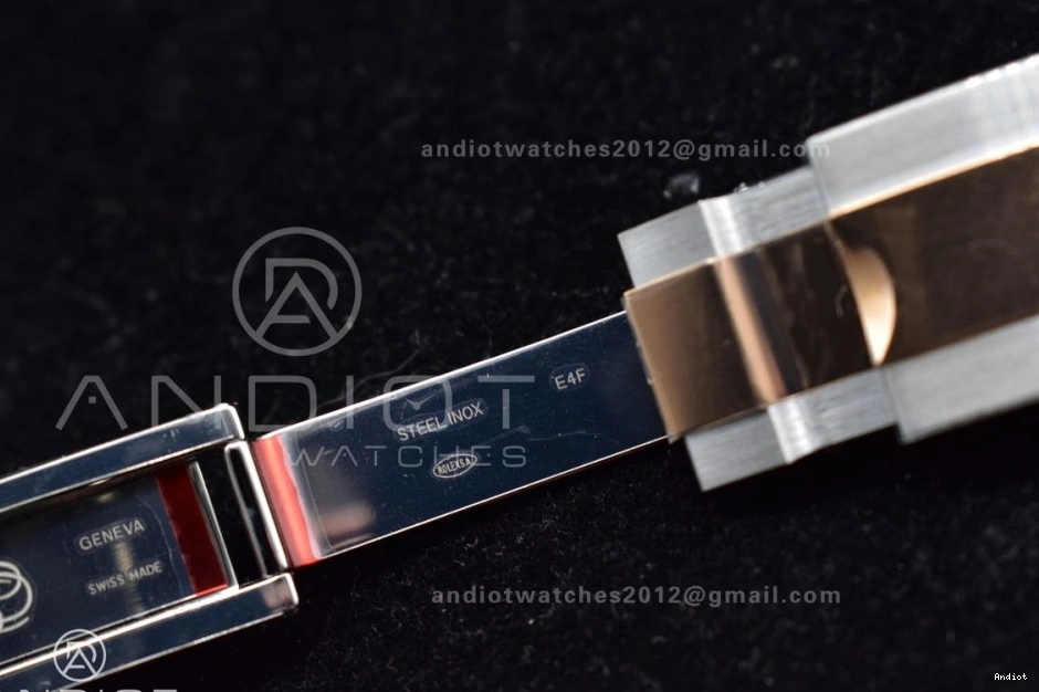 Steel Yacht-Master SS 904L Bracelet Dial 1:1 Best Gold Edition On VR3235 126621 Rose Black Clean Plated 0426